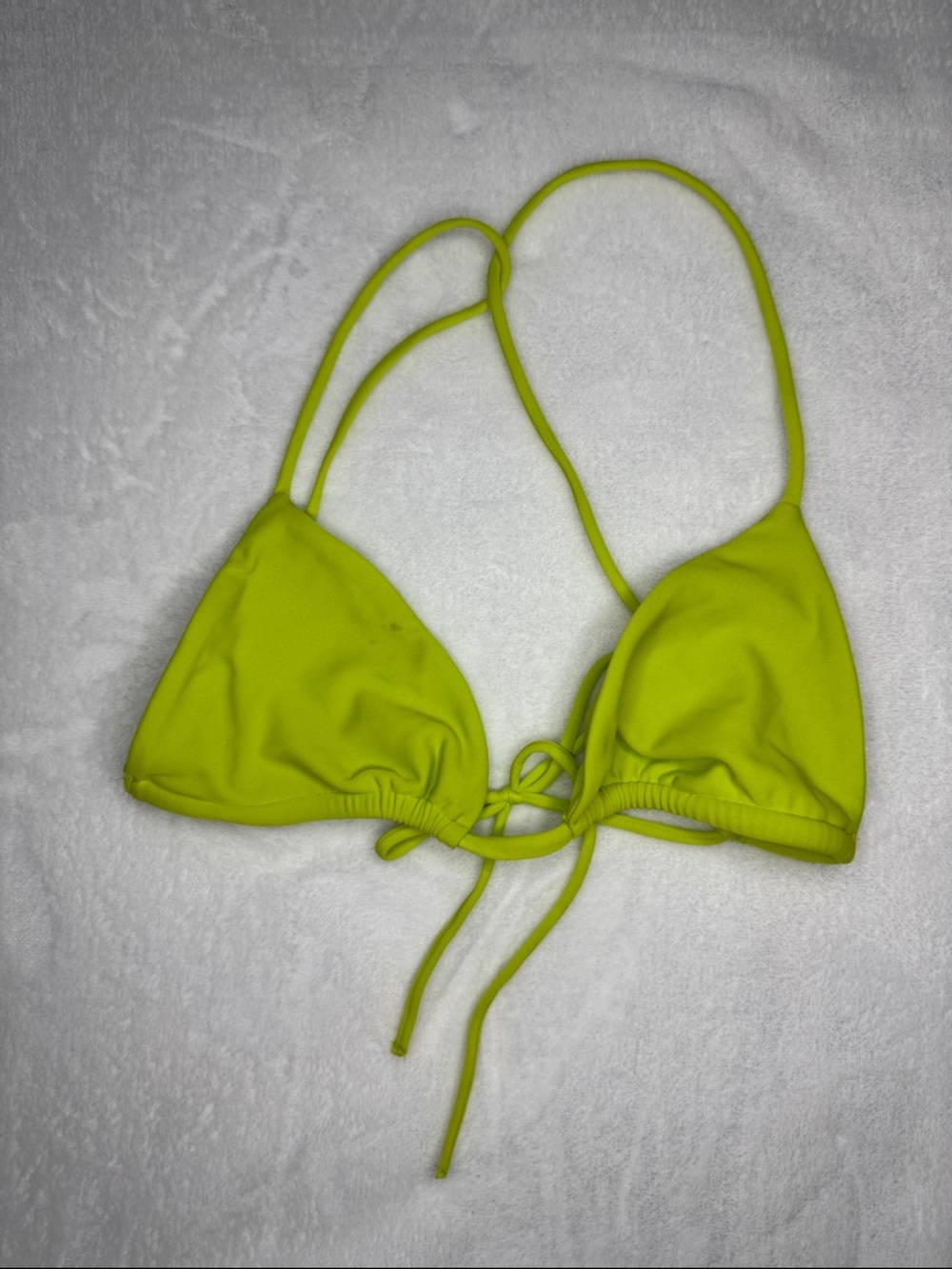 Lime Bikini Top